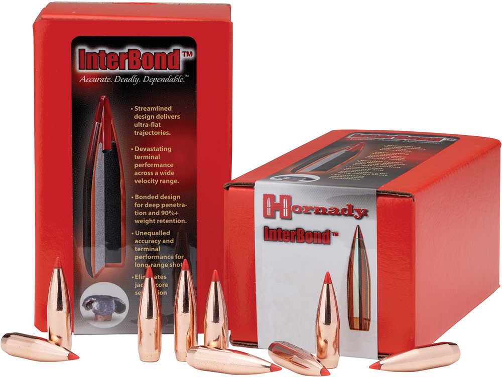 Hornady InterBond Rifle Bullets, 270 Caliber, .277, 130 Grain