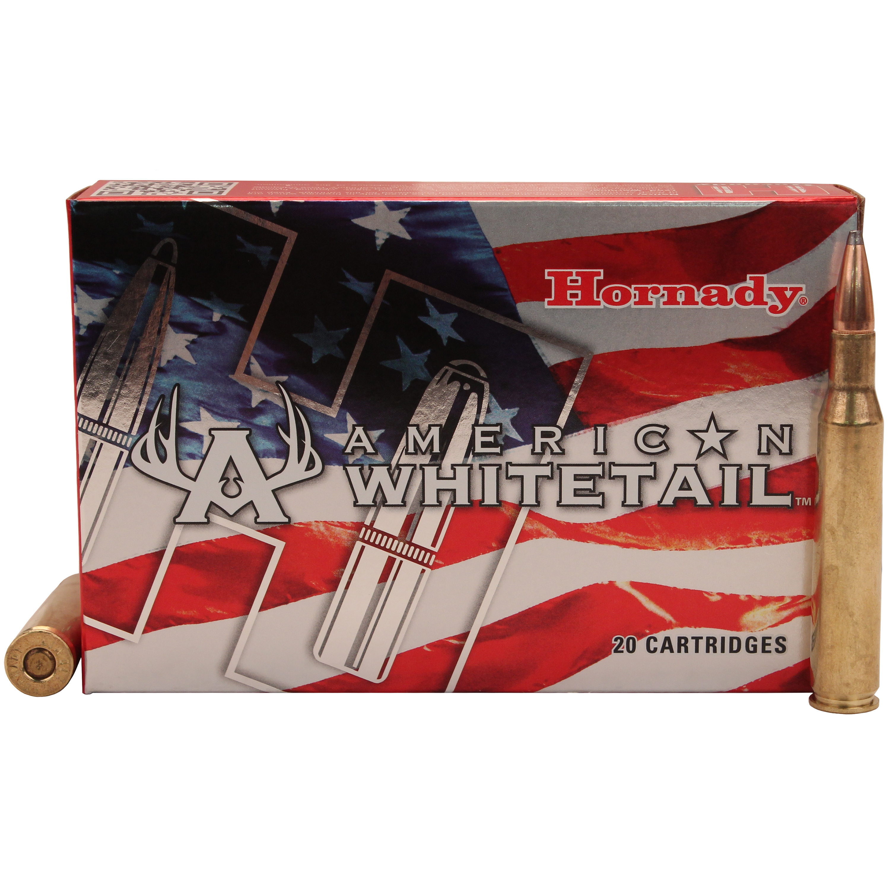 Hornady American Whitetail .270 Winchester 140 Grain Soft Point Centerfire Rifle Ammunition