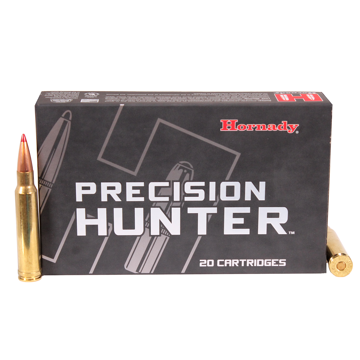 Hornady Precision Hunter .338 Winchester Magnum 230 Grain Extremely Low Drag - eXpanding Centerfire Rifle Ammunition