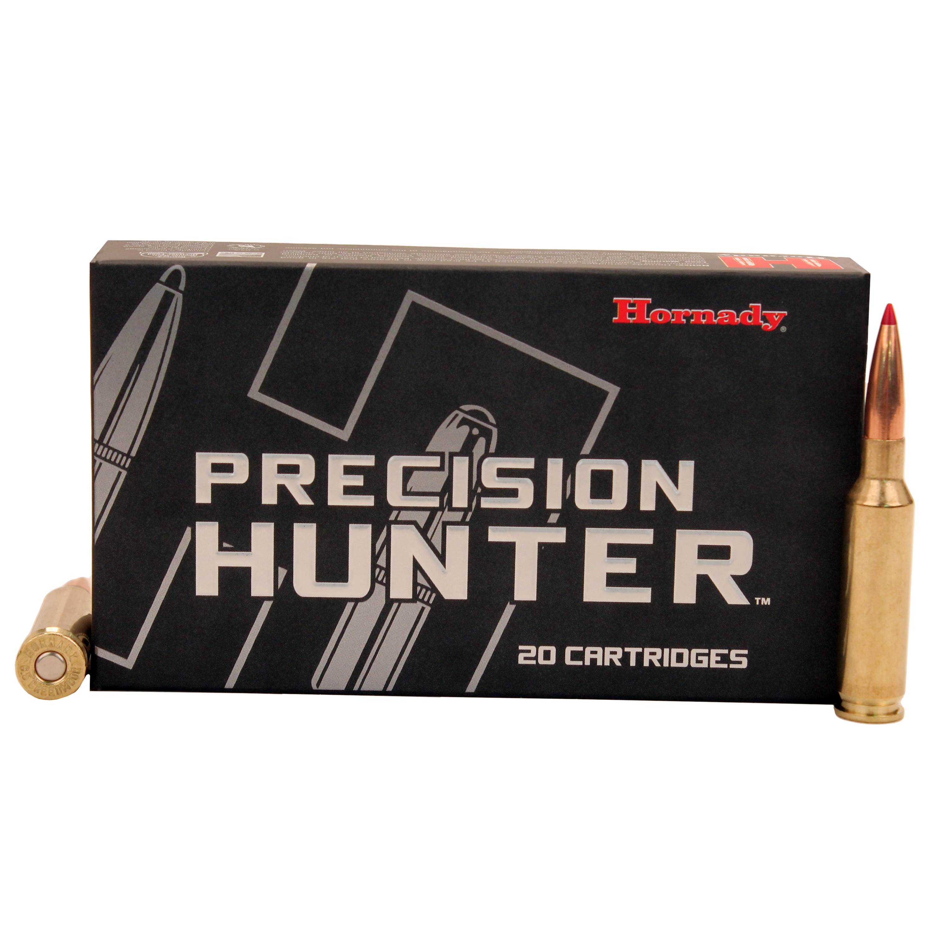 Hornady Precision Hunter 6.5mm Creedmoor 143 Grain Extremely Low Drag - eXpanding Centerfire Rifle Ammunition