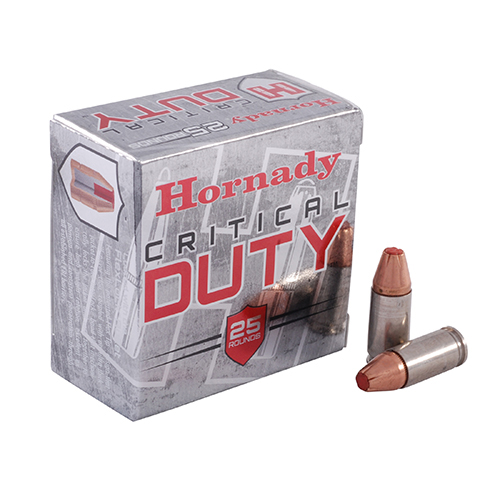 Hornady Critical Duty 9mm Luger +P 124 Grain FlexLock Centerfire Pistol Ammunition