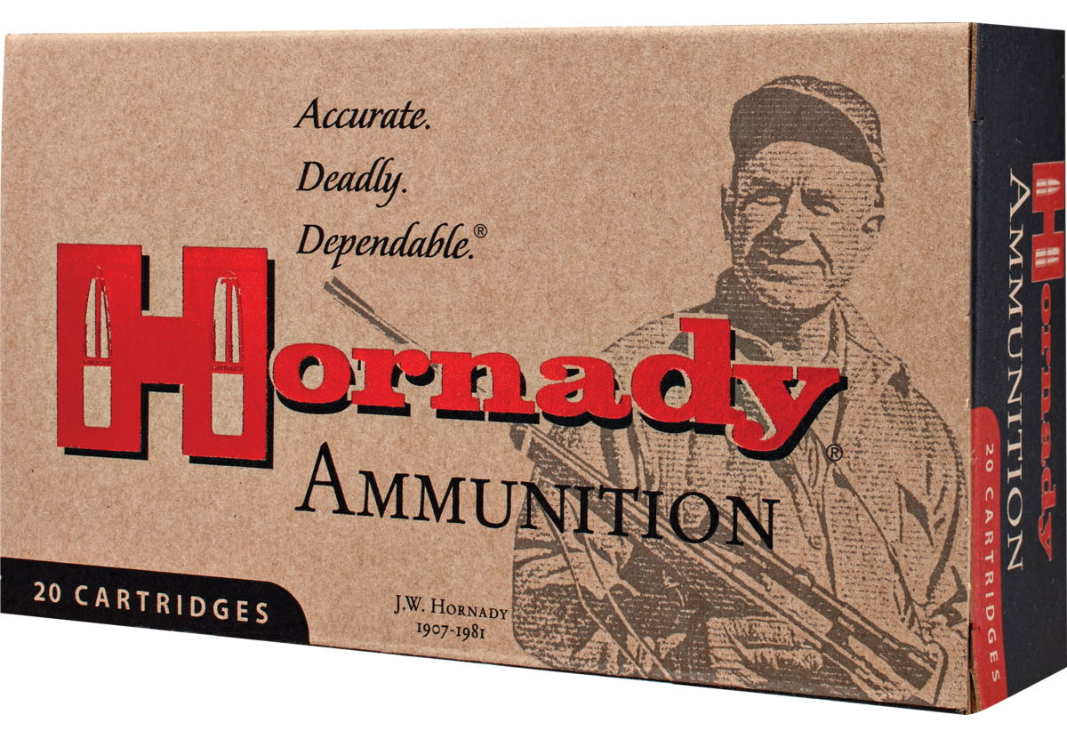 Hornady Custom 6.8mm Remington SPC 100 Grain Copper Solid CX Brass Cased Centerfire Rifle Ammunition