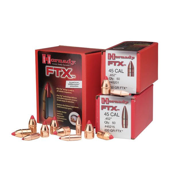 Hornady FTX .35 Caliber 165 Grain Rifle Bullets