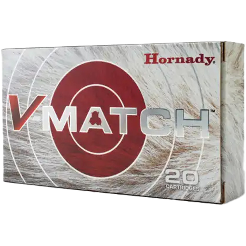 Hornady Vintage Match 6.5 Grainendel 100 Grain Eld-Vt Brass Cased