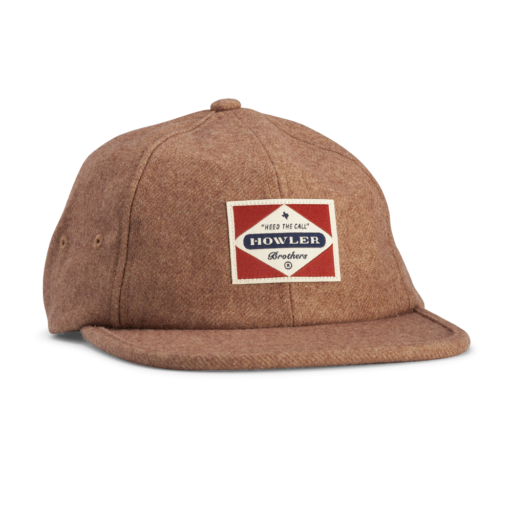 tan strapback hat