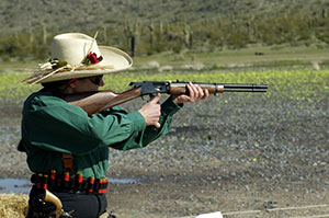 Cowboy Action Shooting with 30/30 ammo