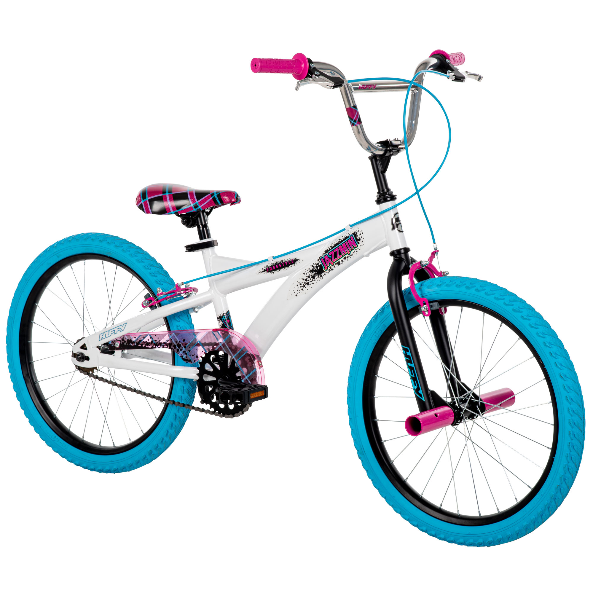 White and blue clearance bmx