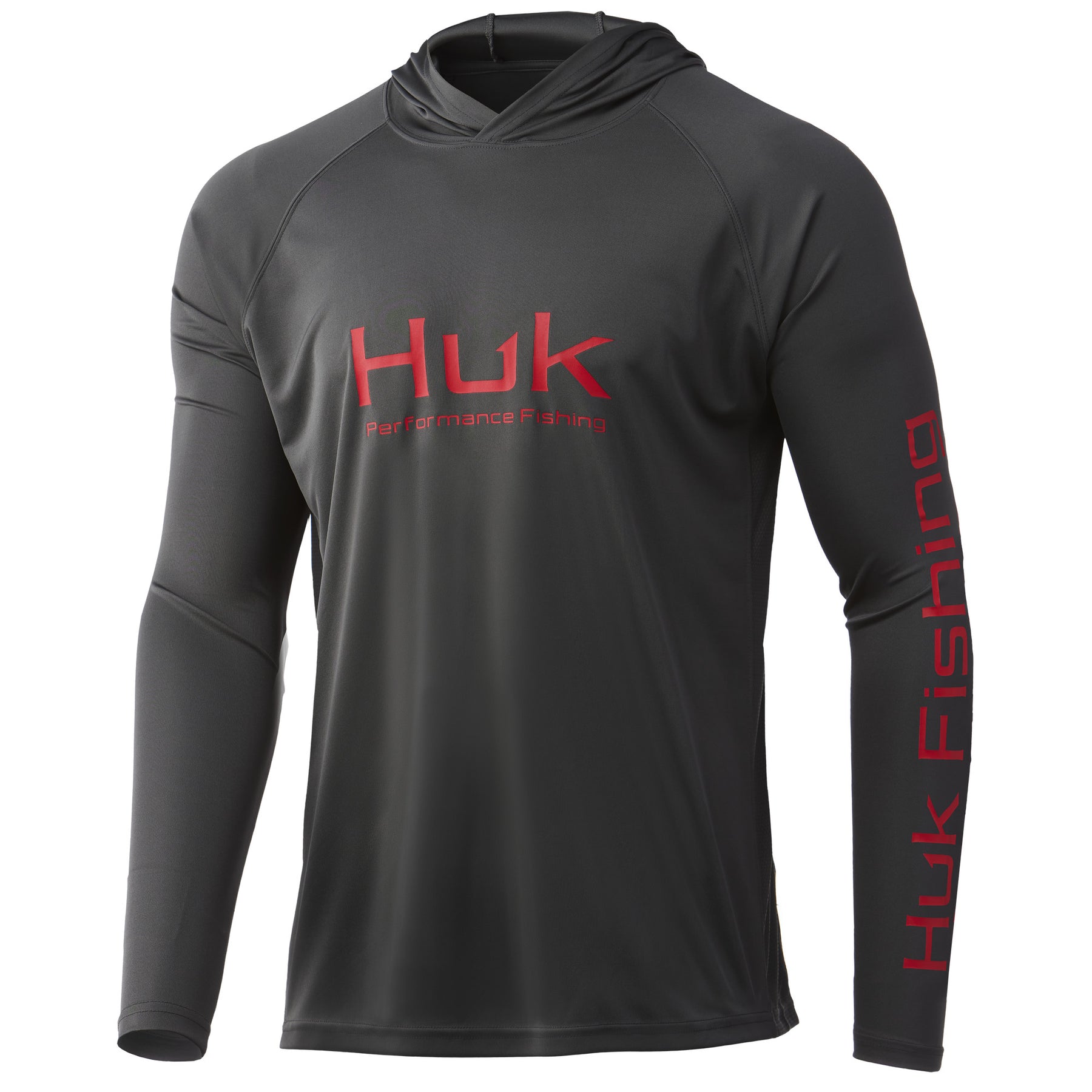 Men's Huk Long Sleeve KC Flag Fish Pursuit Shirt