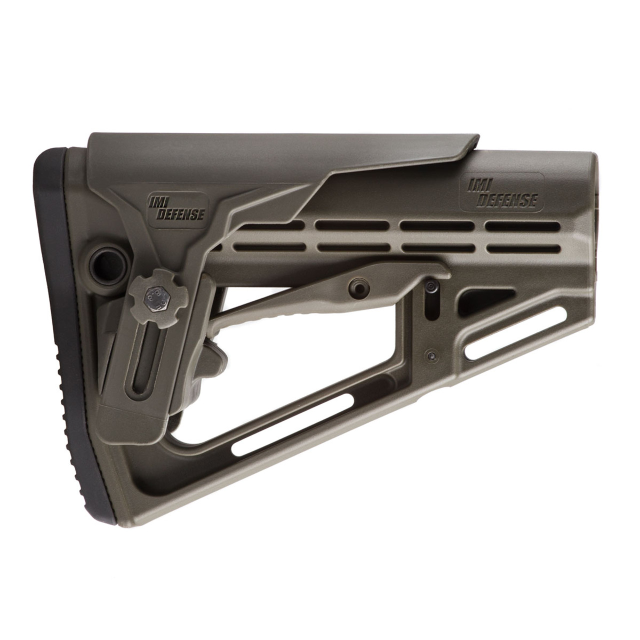 IMI Defense TS-1 Tactical Stock w/Polymer Cheek Rest w/Ovemolded Buttplate