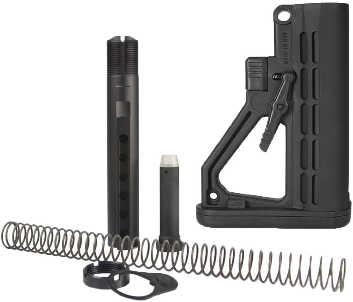 JE Machine Tech AR-10/15 Mil-Spec Skeletonized A Frame Buttstock Combo