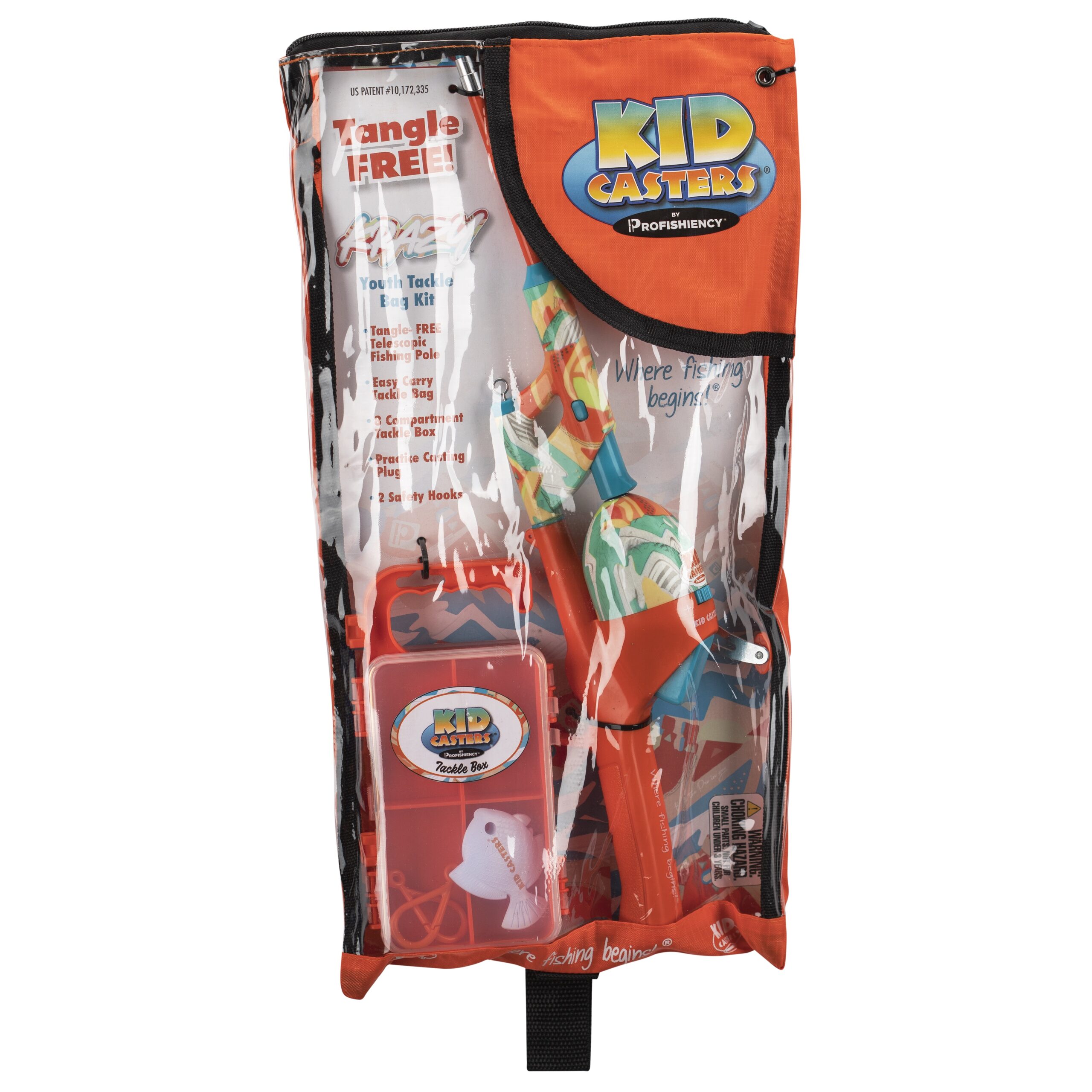 Kid Casters Tackle Bag Fishing Kit