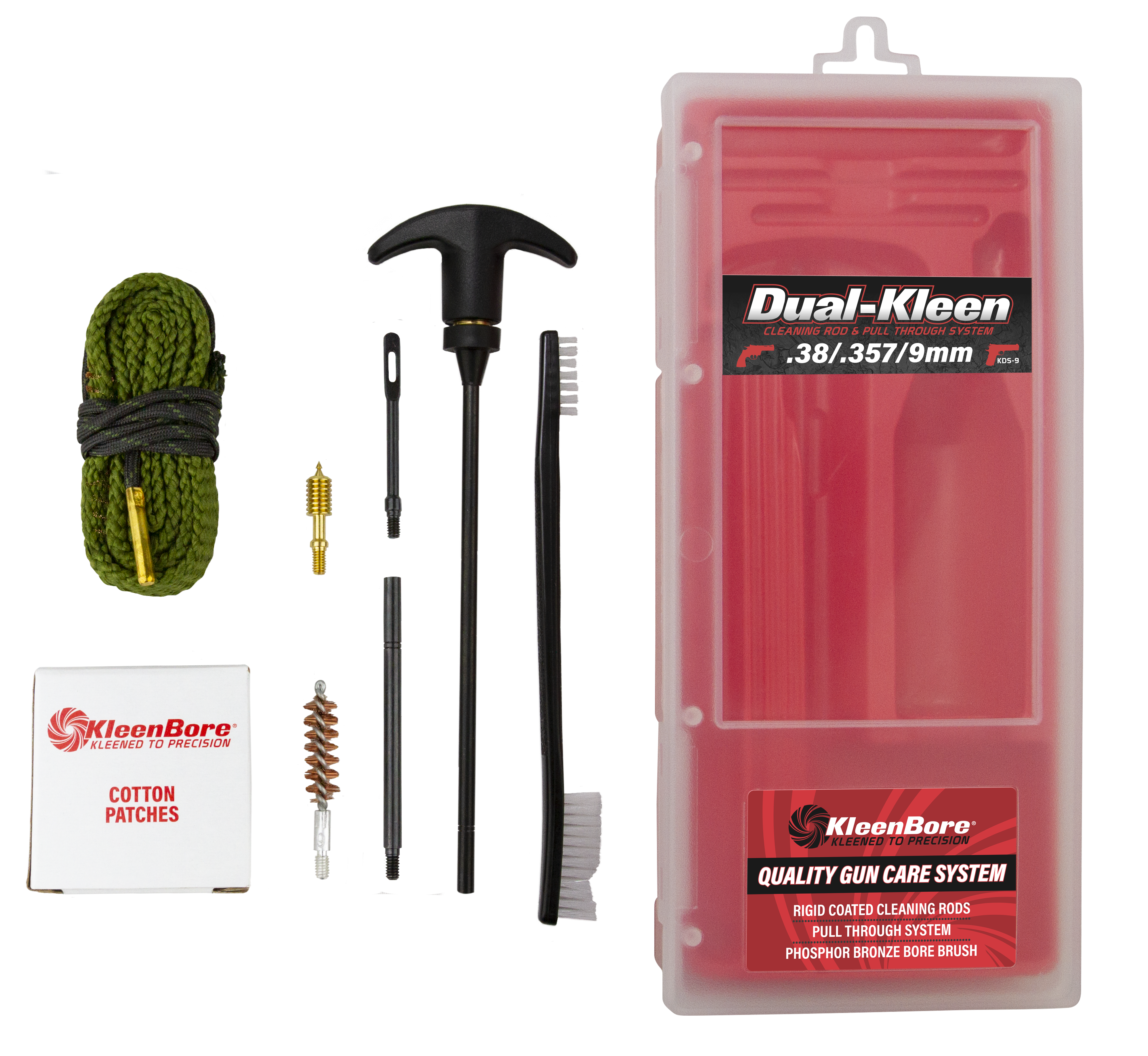 KleenBore Rod & Kwick Kleen Rope Cleaner Dual System Kit