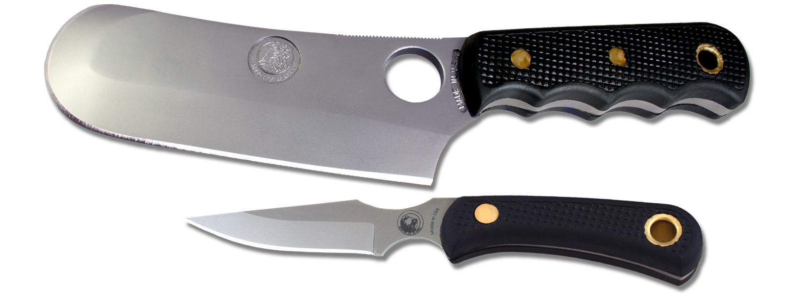 Knives of Alaska Light Hunter Combination Fixed Blade Hunting Knife