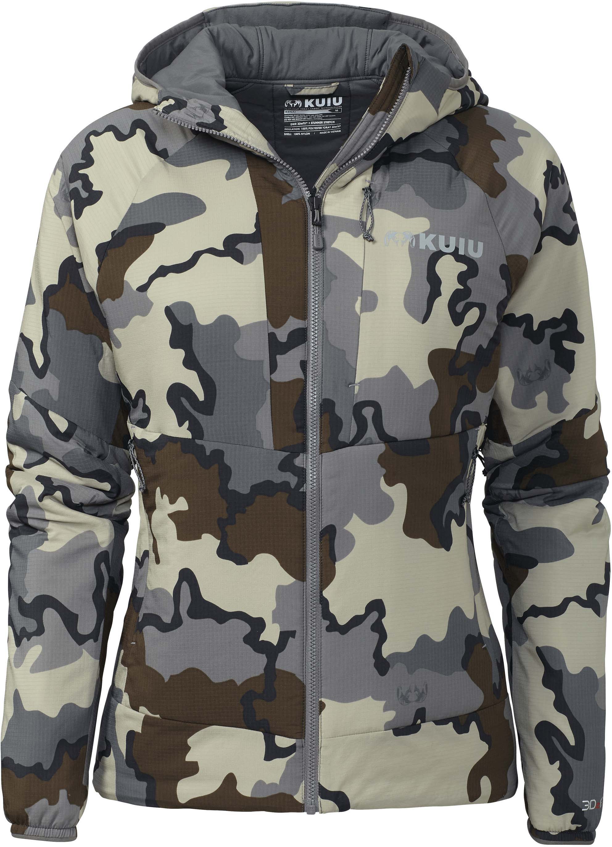 Kuiu Kenai Hooded Hunting Jacket - Womens, Vias, XL