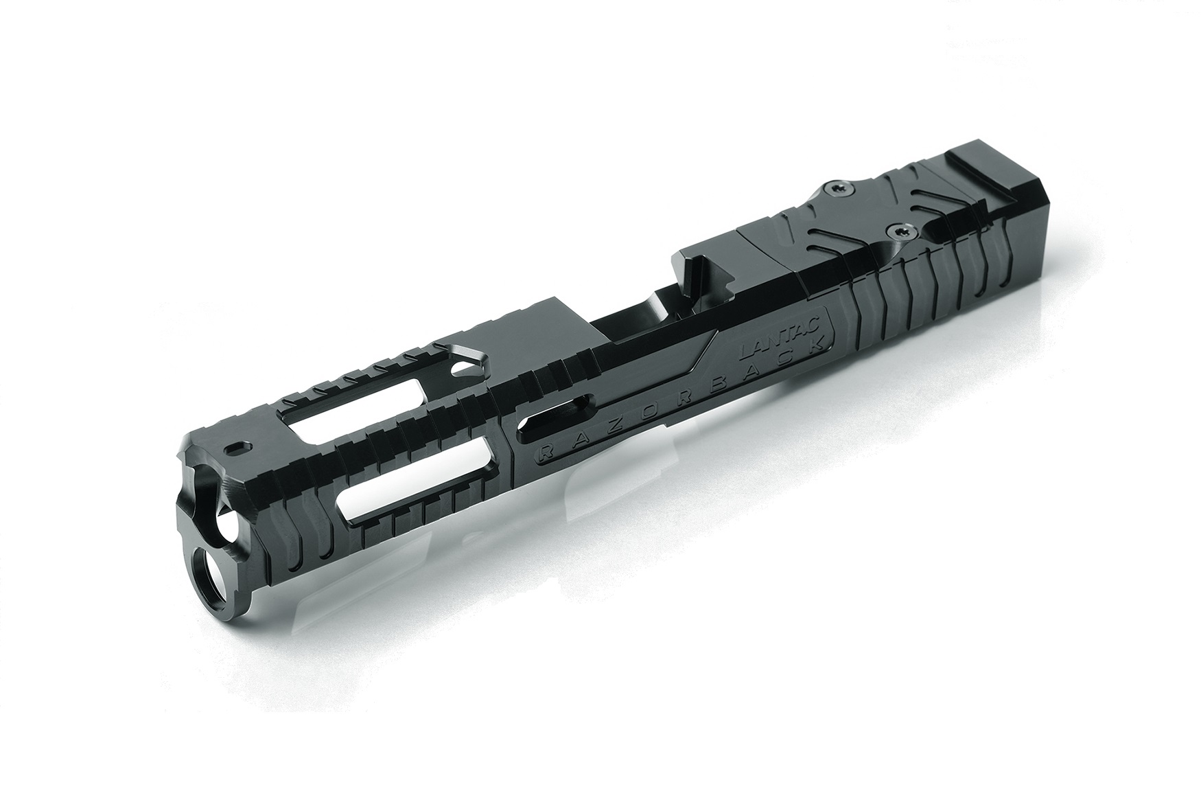 LANTAC Razorback Stripped Light Glock Slide, Glock 17