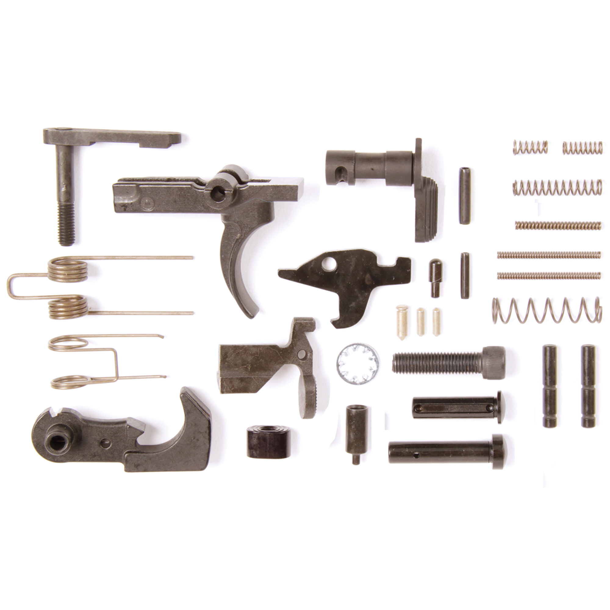 LBE Unlimited 223 Rem/556NATO Lower Parts Kit w/o Trigger Guard or Pistol Grip