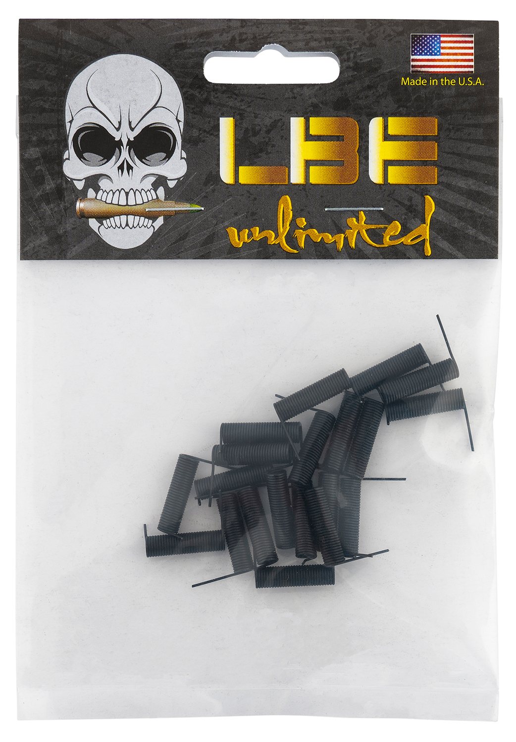 LBE Unlimited AREPS20PK AR Parts Ejection Port Cover Spring 20 Pack AR-15 Black