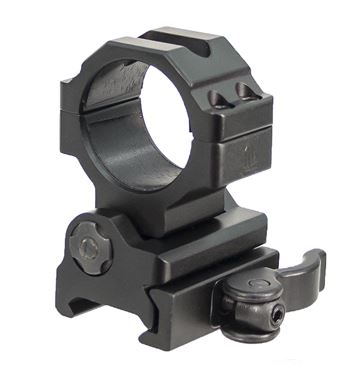 Optic Ring Mount fits Picatinny Rail Flip To Side 30mm Quick Release Magnifier 