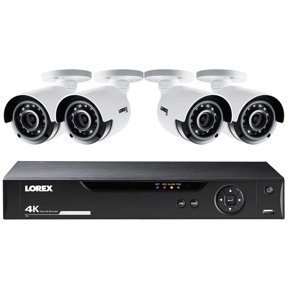 Lorex 8 Channel 4k Hd 1tb Dvr W 4 Bullet Security Cameras 23 Off W Free Shipping And Handling