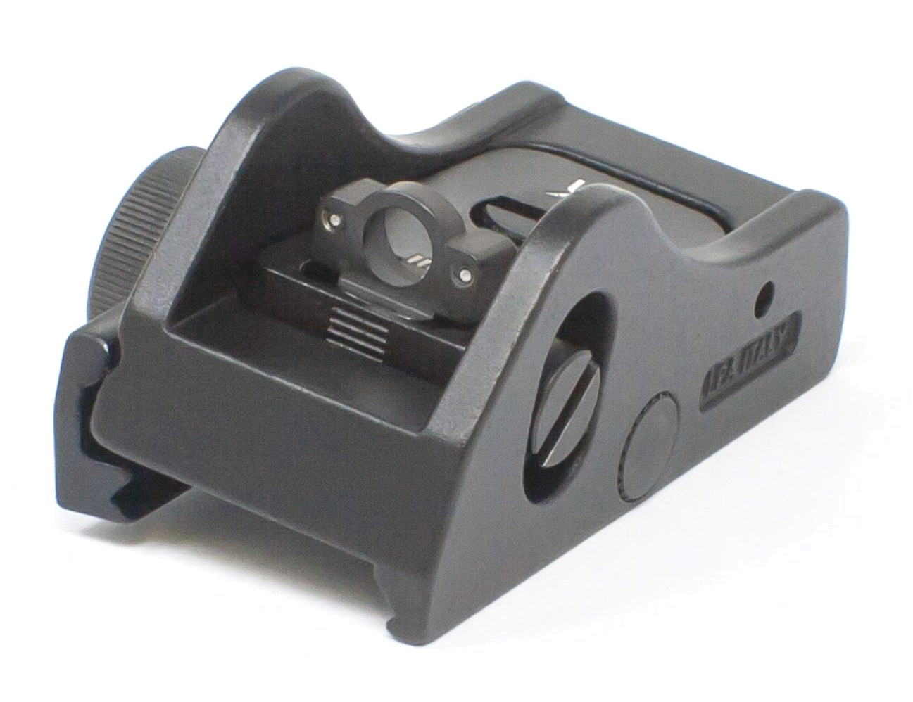 LPA Adjustable Rear Shotgun Tritium Sights Picatinny Rail 16.00