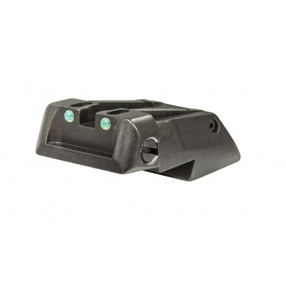 LPA Fully Adjustable Fiber Optic Rear Sight For 1911 Ria, S&W, OEM Universal, .472" Dovetail