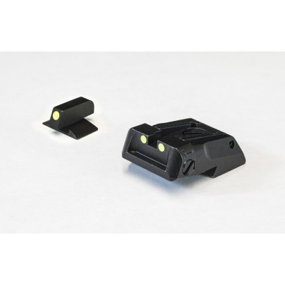 LPA SPL Fully Adjustable Luminova Night Sight Set