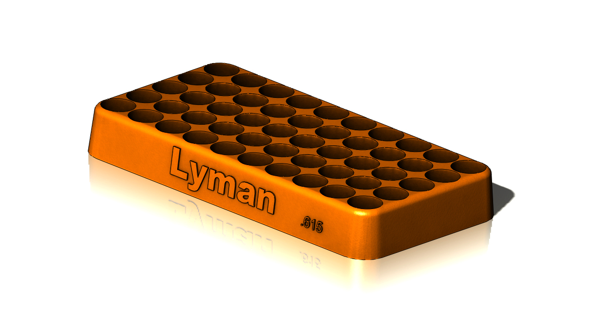 Lyman Custom Fit Loading Block .615 7728095 for sale online 