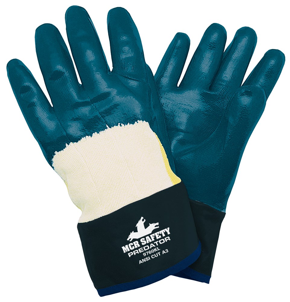 MCR Safety Predator Nitrile Coated Work Gloves with ActiFresh