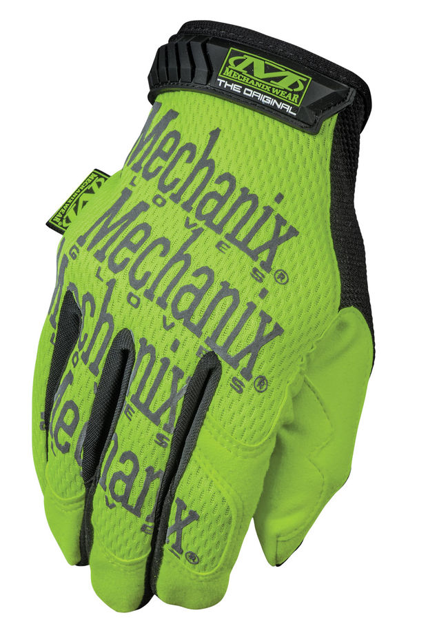 hi vis mechanix gloves