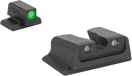 Meprolight Highly Visible Day/Night Self-Illuminated G/U Fixed Set for S&W M&P