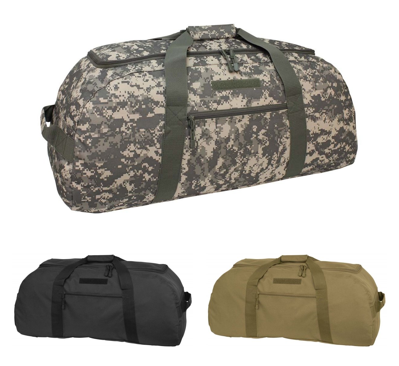 Woodland Camo Convertible Duffle/Backpack