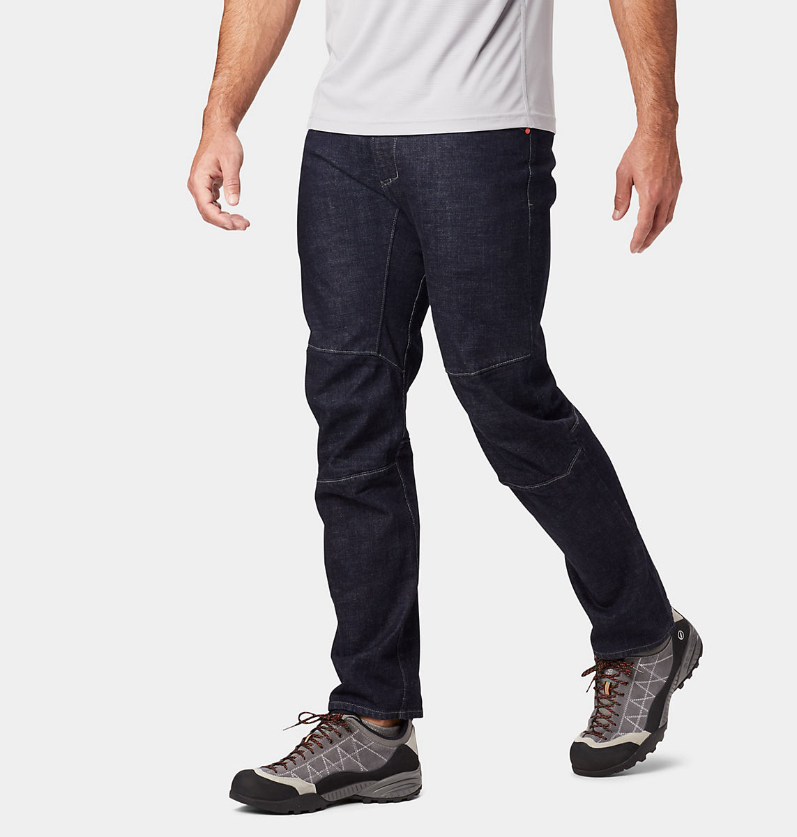 denim climbing pants