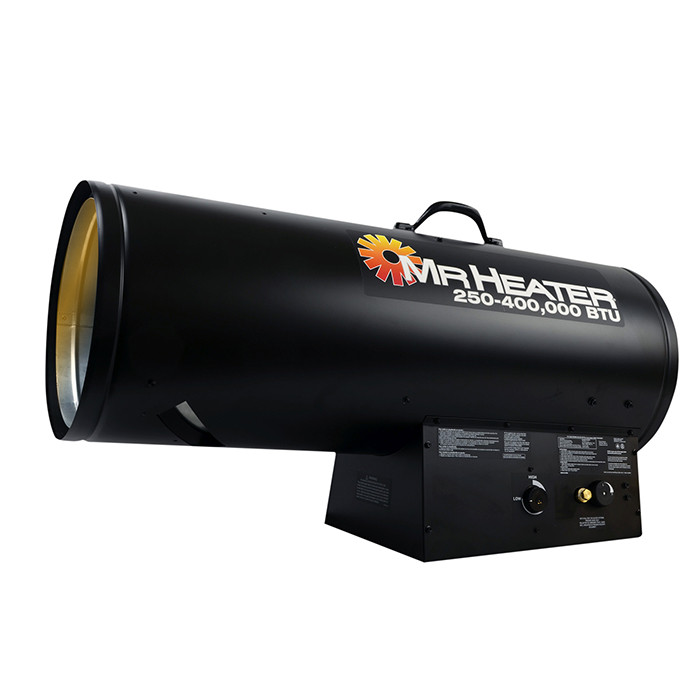 Mr. Heater Forced Air Propane Heater w/ Quiet Burner Technology, 250000 -  400000 BTU | 43% Off w/ Free Su0026H