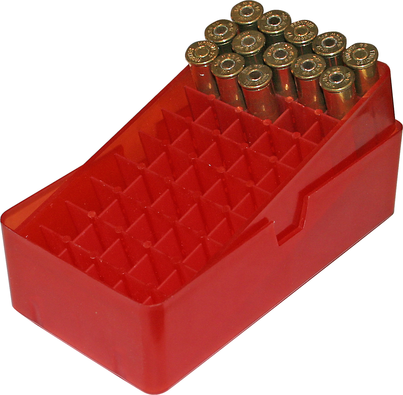MTM Flip-Top Ammo Box 223 WSSM, 243 WSSM, 500 S&W Mag 50-Round Plastic