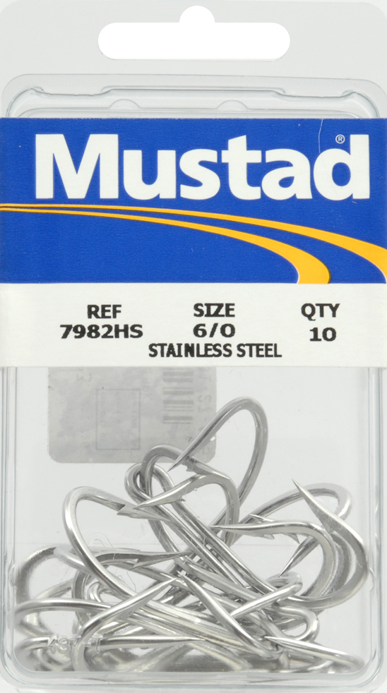 Mustad Double Troll Hook  Up to $4.00 Off w/ Free Shipping