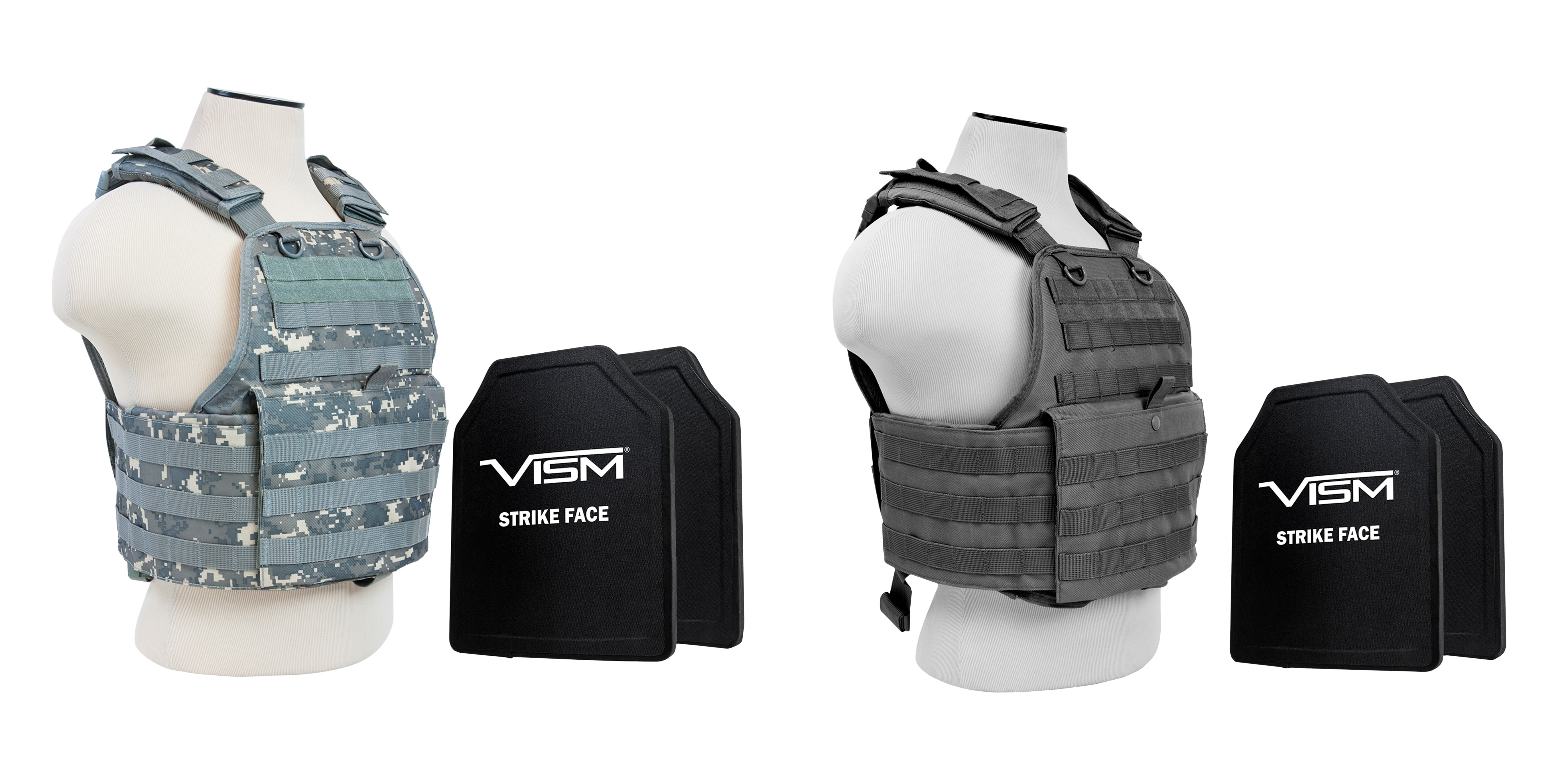 Vism Body Armor Stand Alone Ballistic Plate Level IV Shooters Cut 10 x