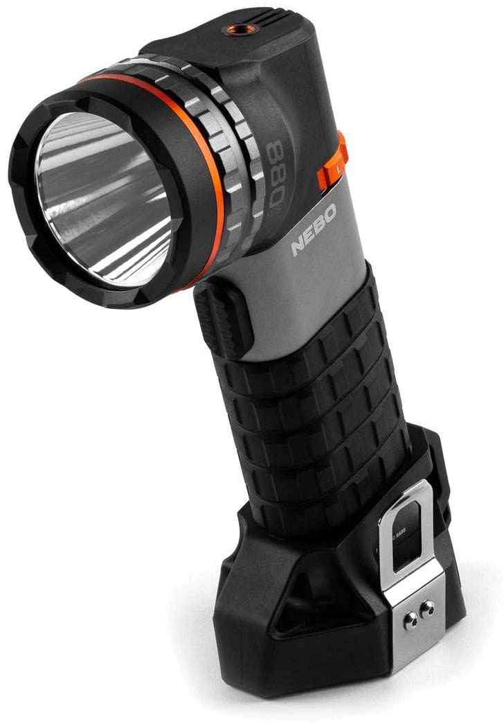 NEBO Newton 1000 Lumens, Black LED Waterproof Flashlight