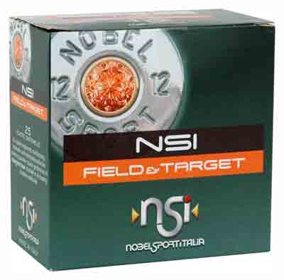 Nobelsport Nobel Sport Field & Target Shotshells 12 ga 2-3/4in 1-1/8 oz 1255 fps Size 7.5