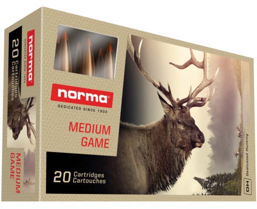 Norma TIPSTRIKE Varmint .223 Remington 55 Grain Brass Cased Centerfire Rifle Ammunition