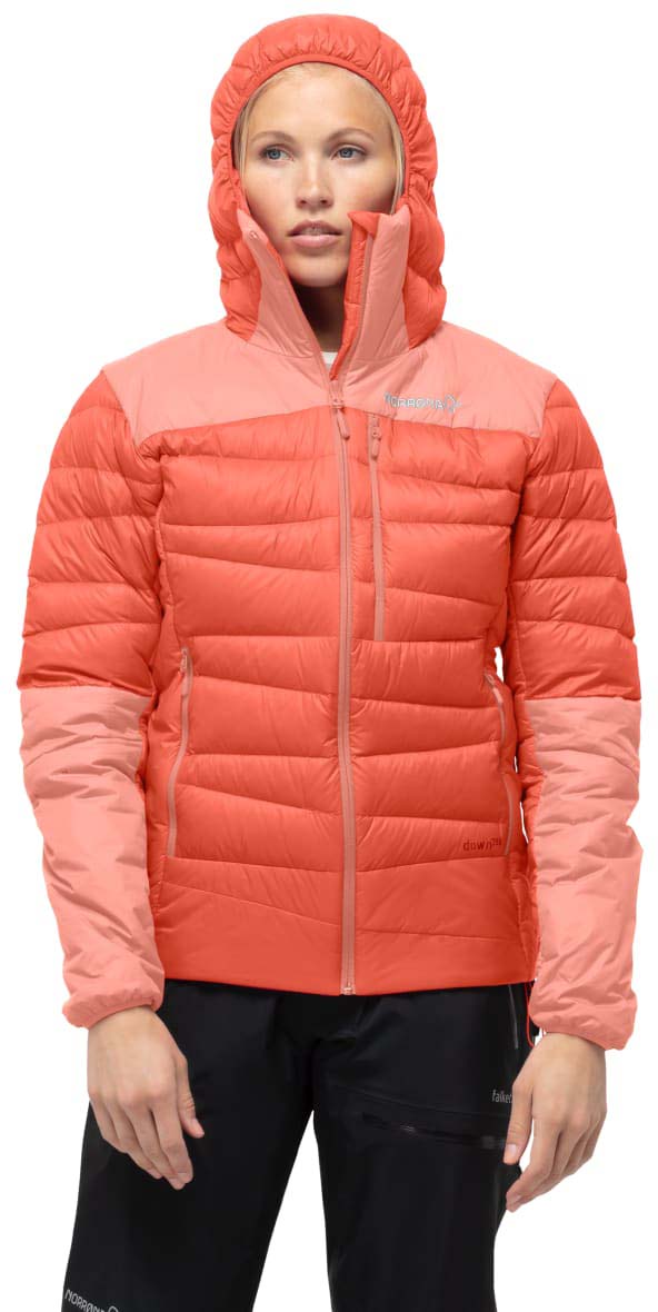 Falketind down sale hood jacket dame