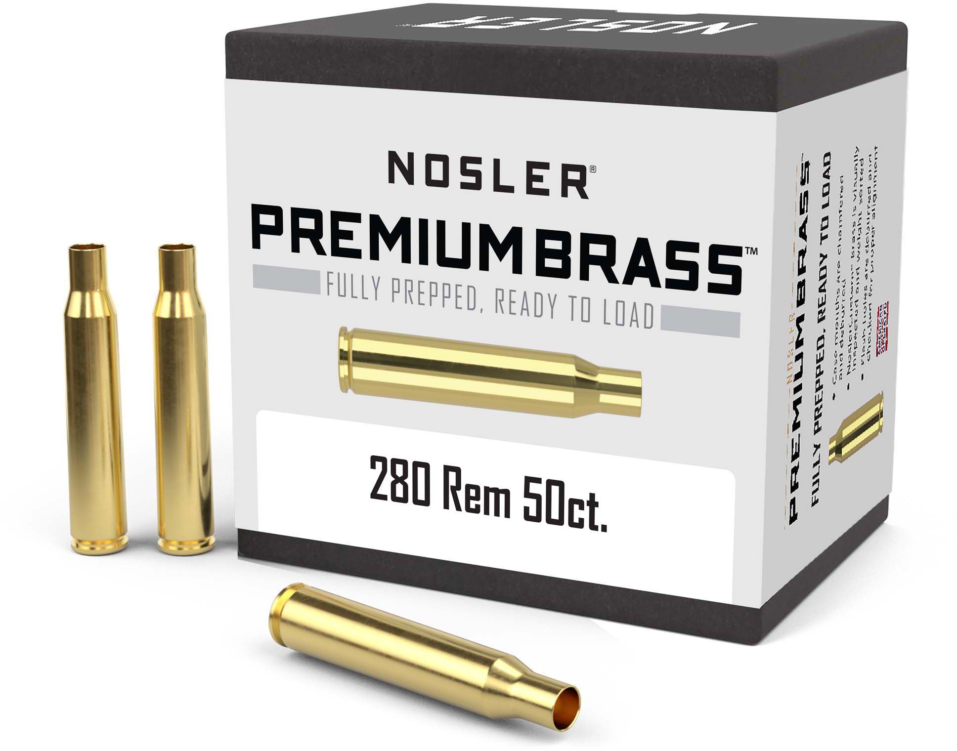 Nosler Custom Rifle Brass .280 Remington