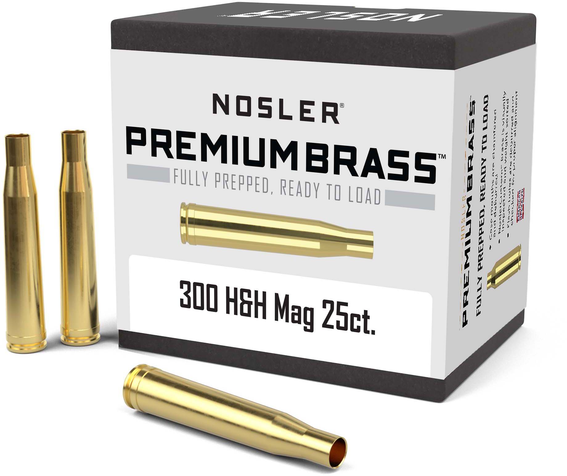 Nosler Custom Rifle Brass .300 H&H Magnum