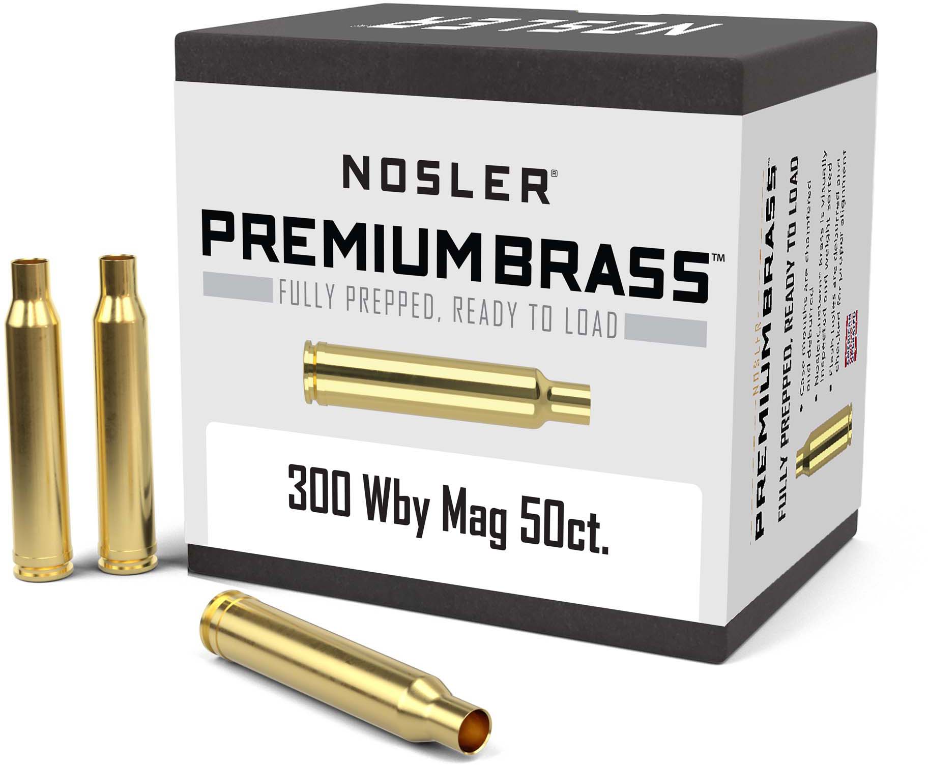 Nosler Custom Rifle Brass .300 Weatherby Magnum