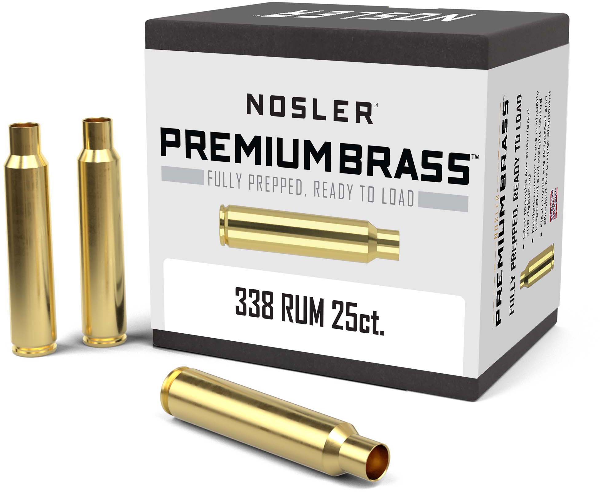 Nosler 338 Rum Brass (Brand New) – Custom Rifle Systems