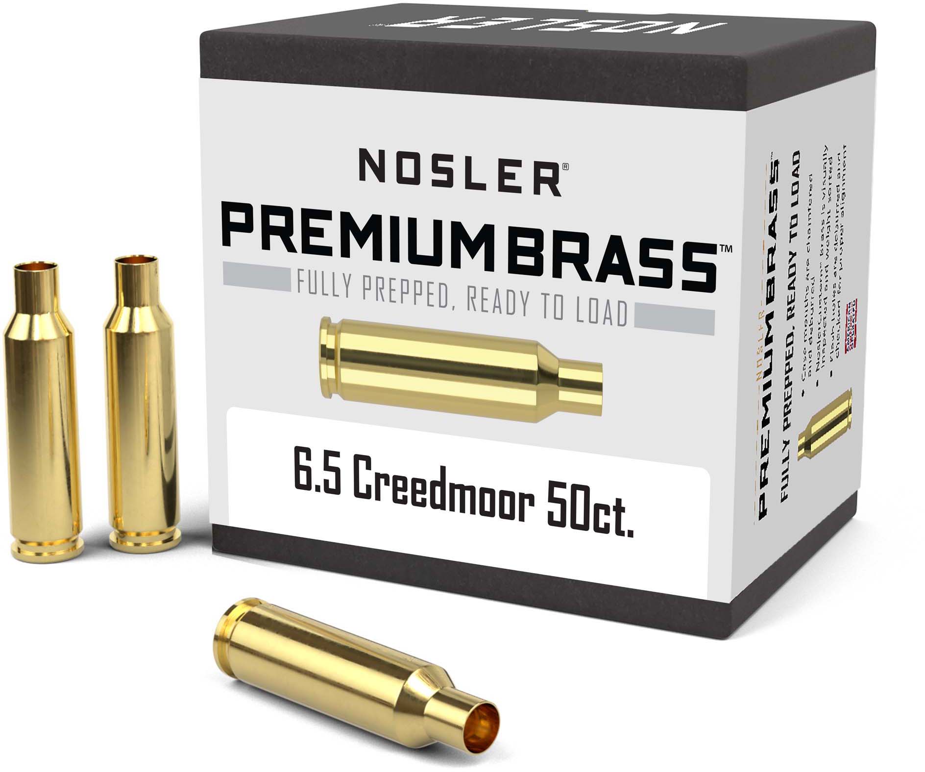 Nosler Bulk Rifle Brass 6.5 Creedmoor