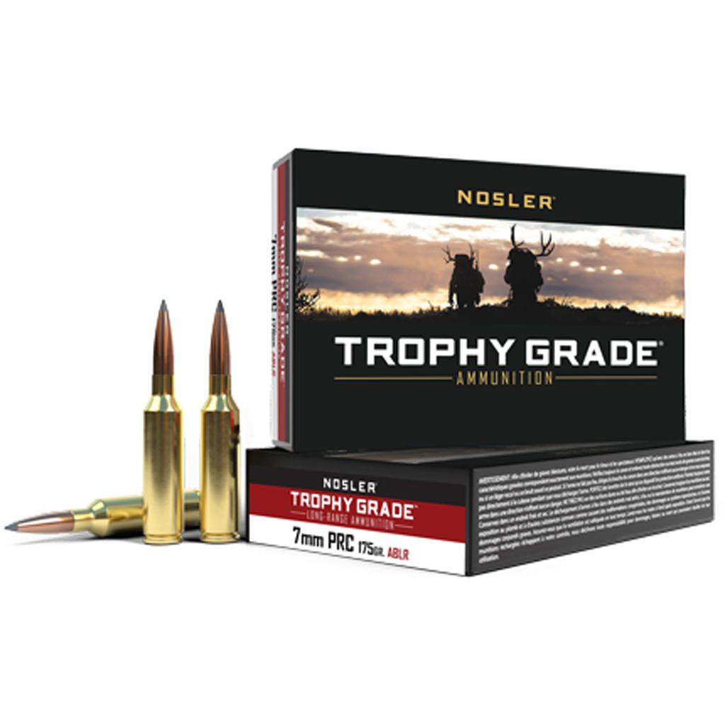 Nosler Trophy Grade Long Range Rifle Ammunition