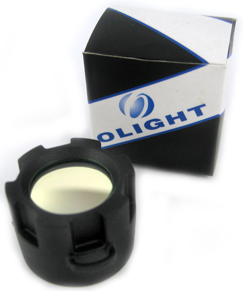 Olight T-Series Color Filter US Seller White Diffuser for T25 T20 T15 T10 I25 