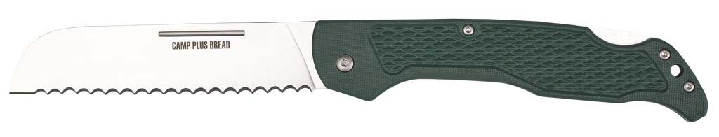 Ontario Knife Camp Plus Bread Folder Trap Clam Folding Knive