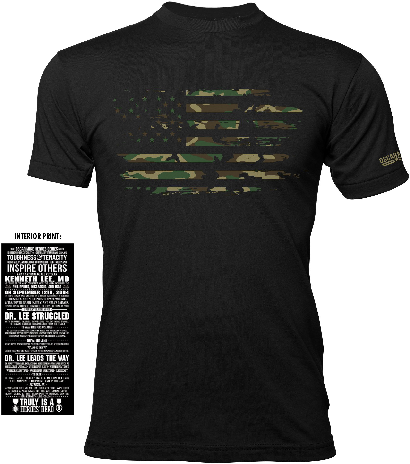 Military Tee - Oscar Mike Apparel