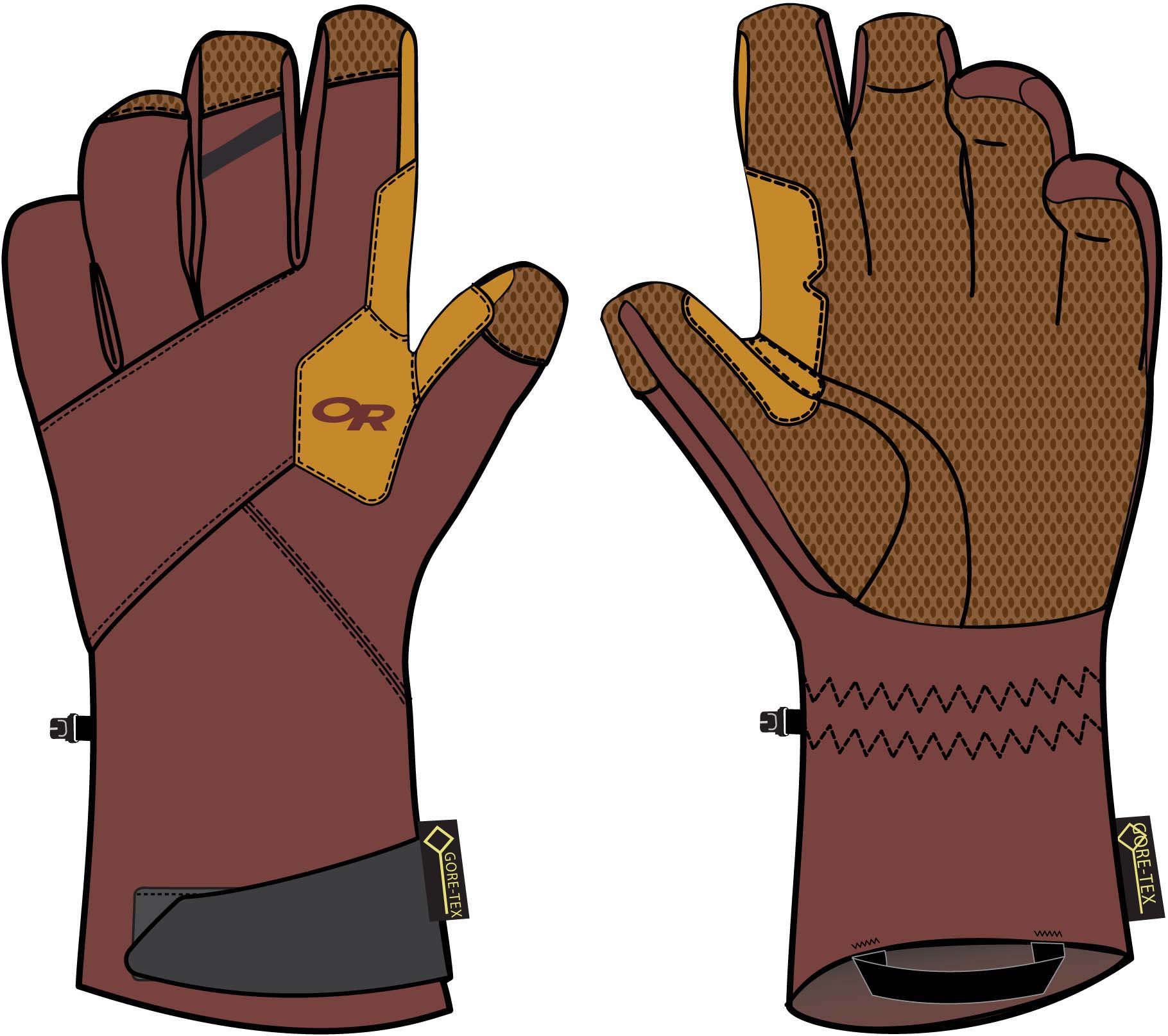 outdoor research bitterblaze gloves